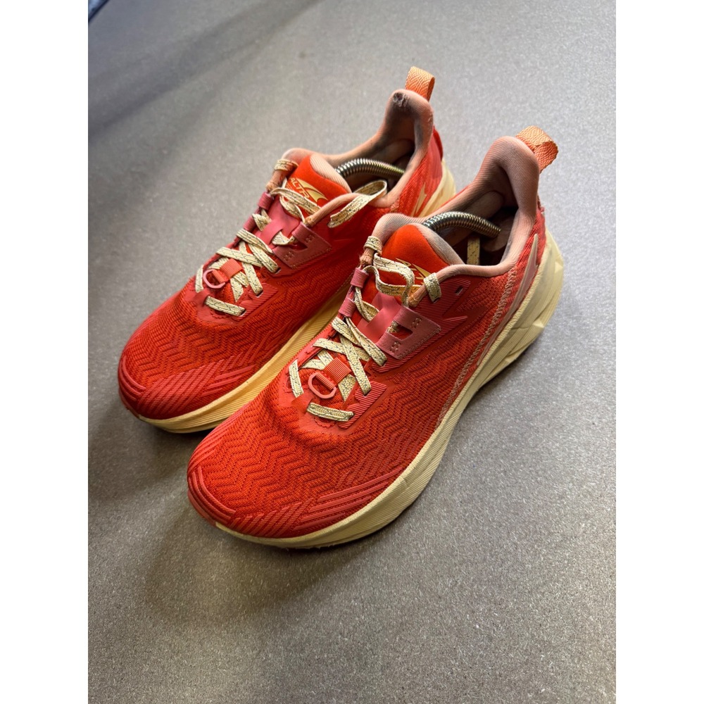 Altra W Lone Peak‎ 7 Trail Running Shoes Women's Size 10 Red Orange MaxTrac - Picture 10 of 10